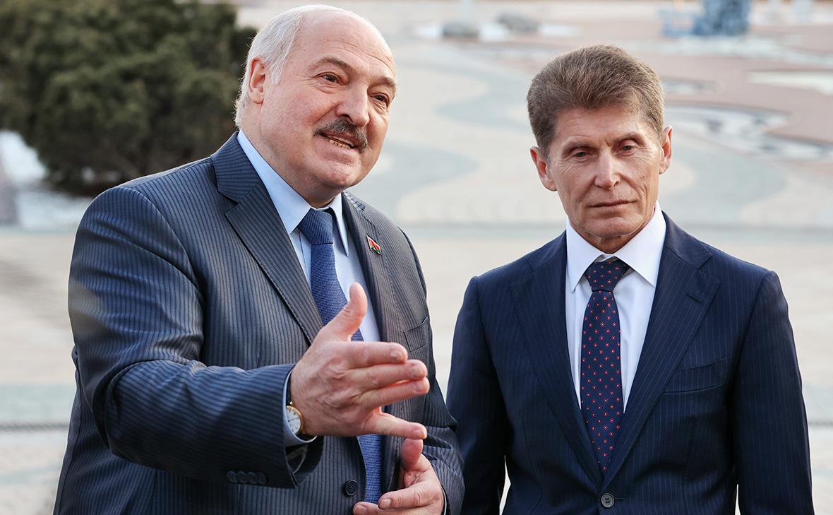 Александр Лукашенко и&nbsp;Олег Кожемяко