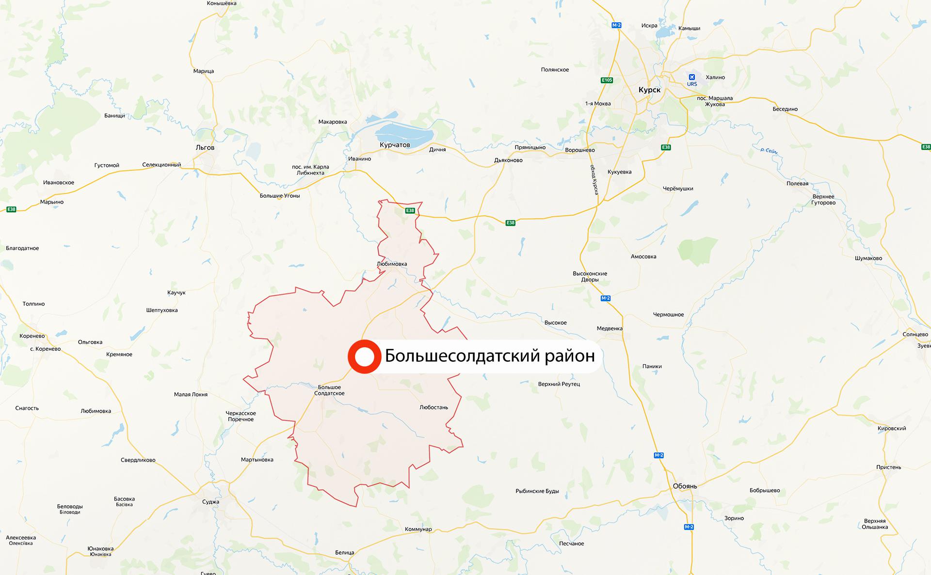 Над Курской областью сбили шесть ракет