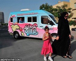 В Дубае появился первый вагончик с мороженым 