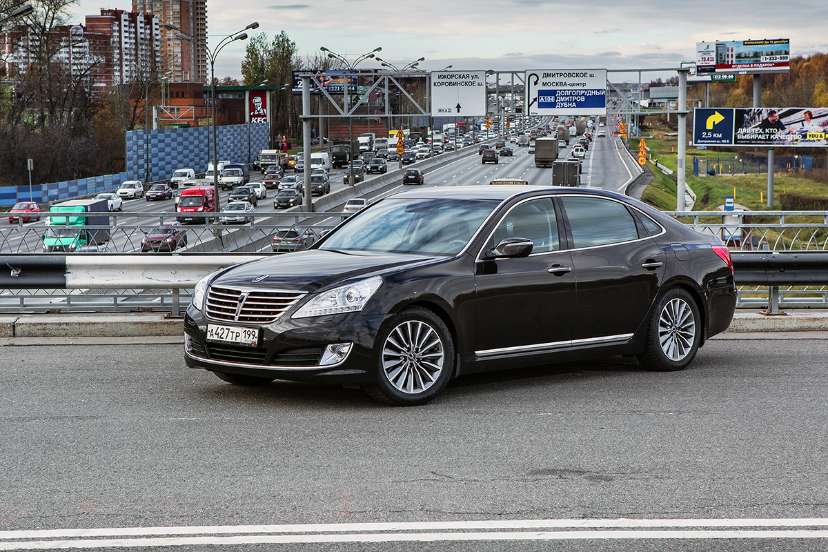 Окрыленный. Тест-драйв Hyundai Equus :: Autonews