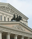 Завершена реставрация квадриги Аполлона на здании Большого театра (фото)