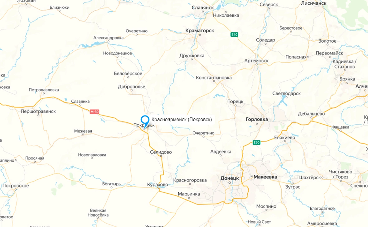 сервис «Яндекс.Карты»