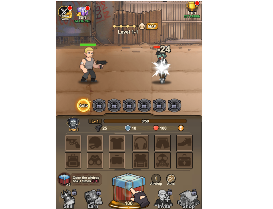 Игра с классическим антуражем зомби-апокалипсиса