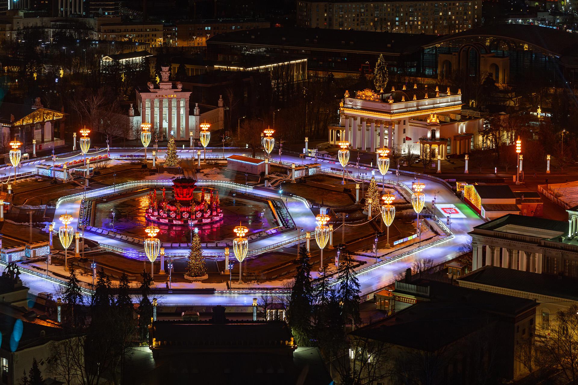 Каток на ВДНХ