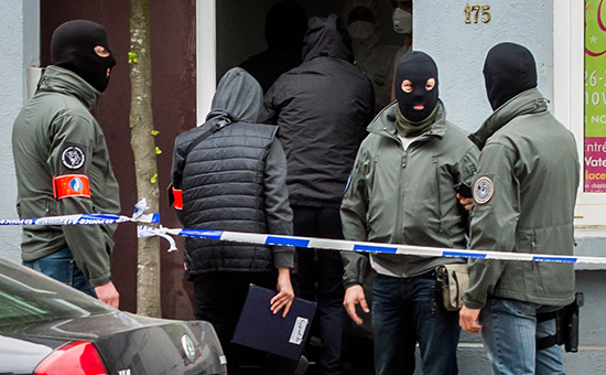 Спецоперация бельгийской полиции в Брюселе по выявлению террористов


