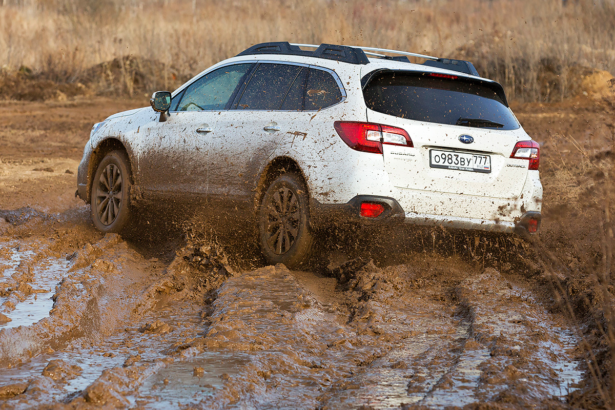 Из двух миров. Тест-драйв Subaru Outback :: Autonews