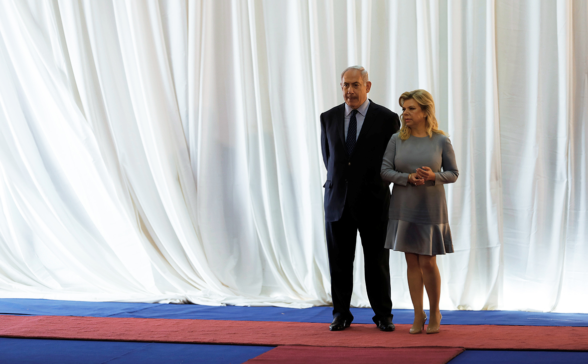 Биньямин Нетаньяху с женой Сарой
