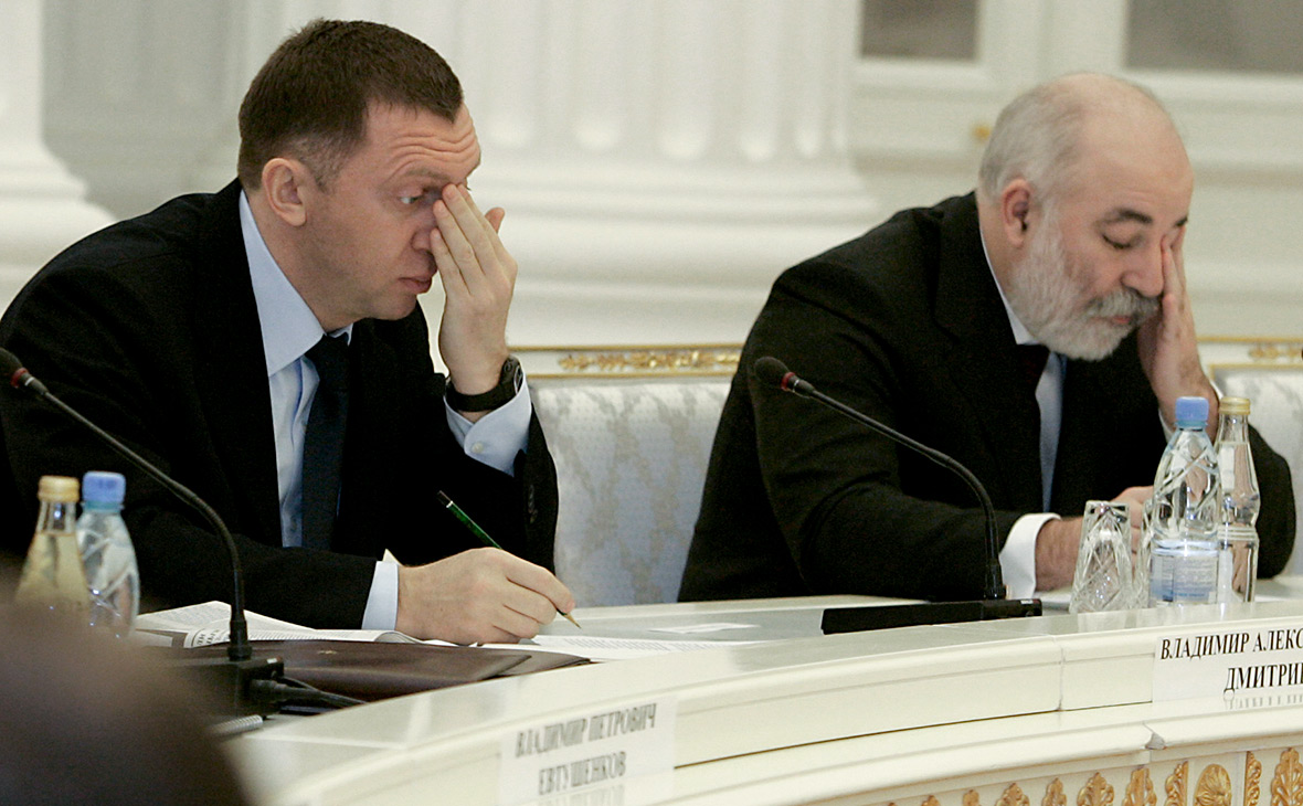 Олег Дерипаска&nbsp;(слева) и Виктор Вексельберг