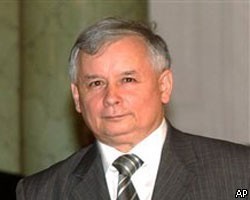 Я.Качиньский признал поражение на президентских выборах в Польше