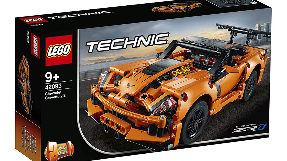 Lego представила копию Chevrolet Corvette ZR1