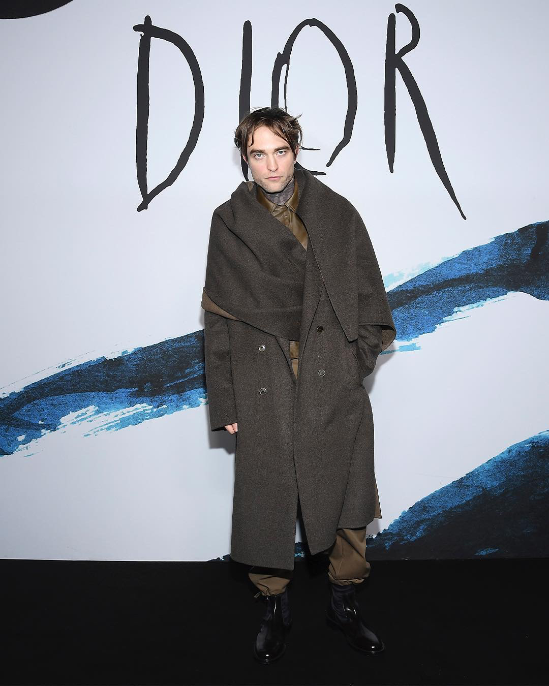 На показе коллекции Dior Men сезона осень-зима 2019/20