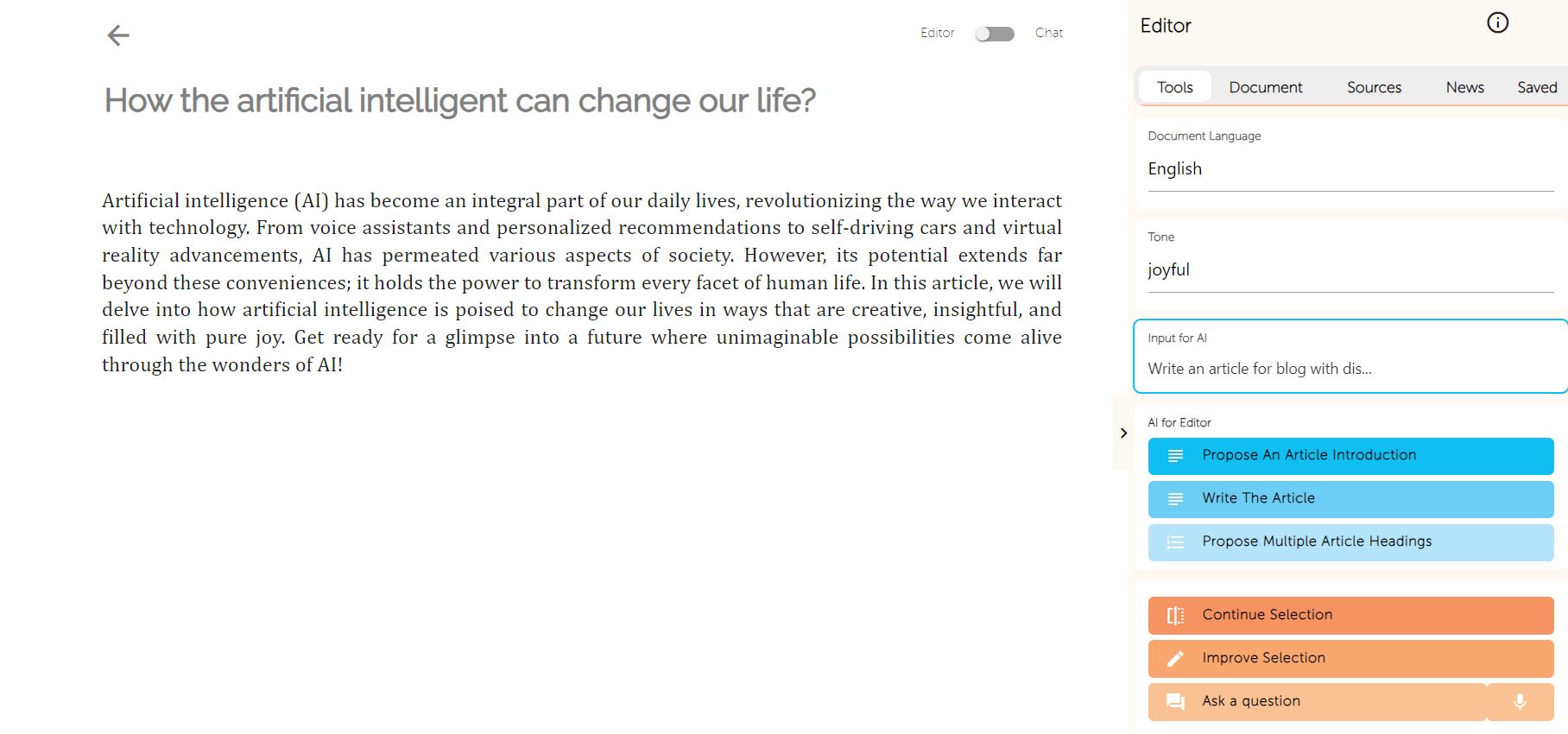 Как работать с Co-writer.ai