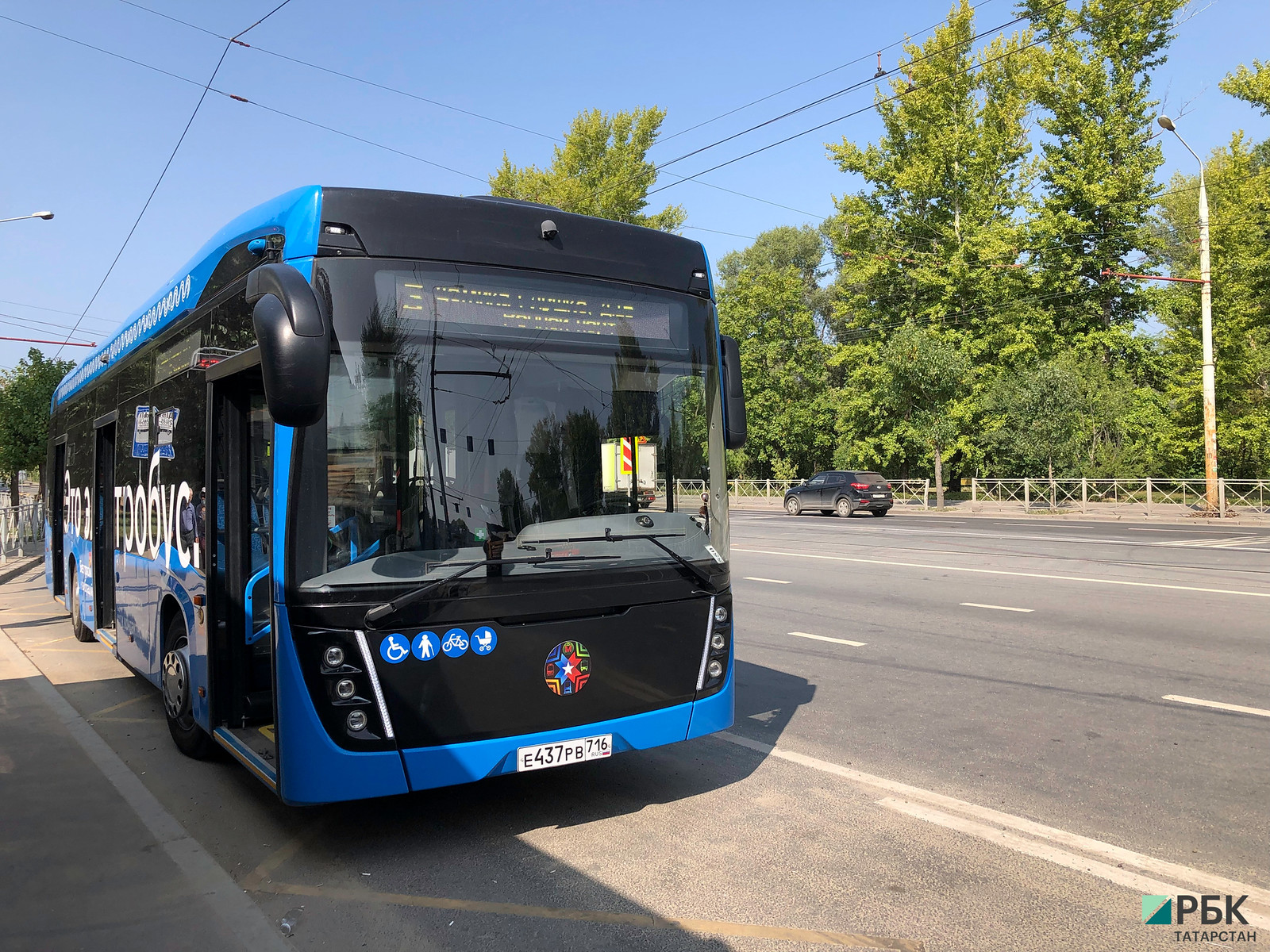 электробус в пилотном режиме в 2021 году был выведен на один из маршрутов в Казани