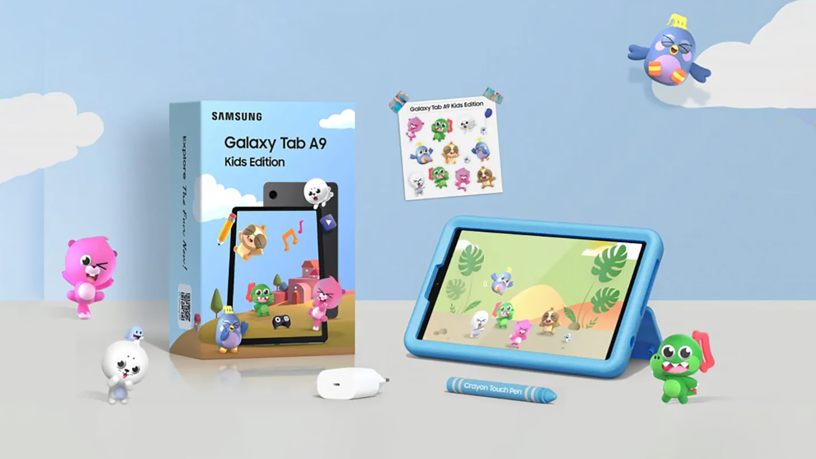 <p>Планшет&nbsp;Samsung Galaxy Tab A9 Kids Edition</p>