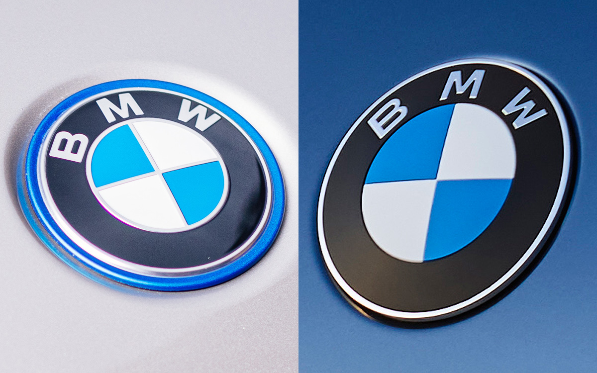 Старая и новая эмблемы&nbsp;BMW
