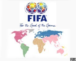 Сборная России опустилась на 6 позиций в рейтинге FIFA