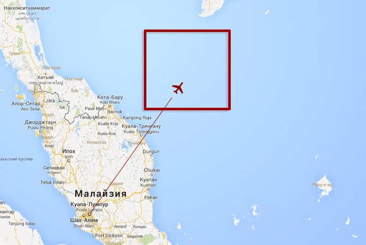 ВВС Вьетнама обнаружили место возможного крушения самолета из Малайзии