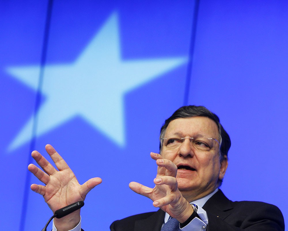 Глава Еврокомиссии Жозе Мануэль Баррозу