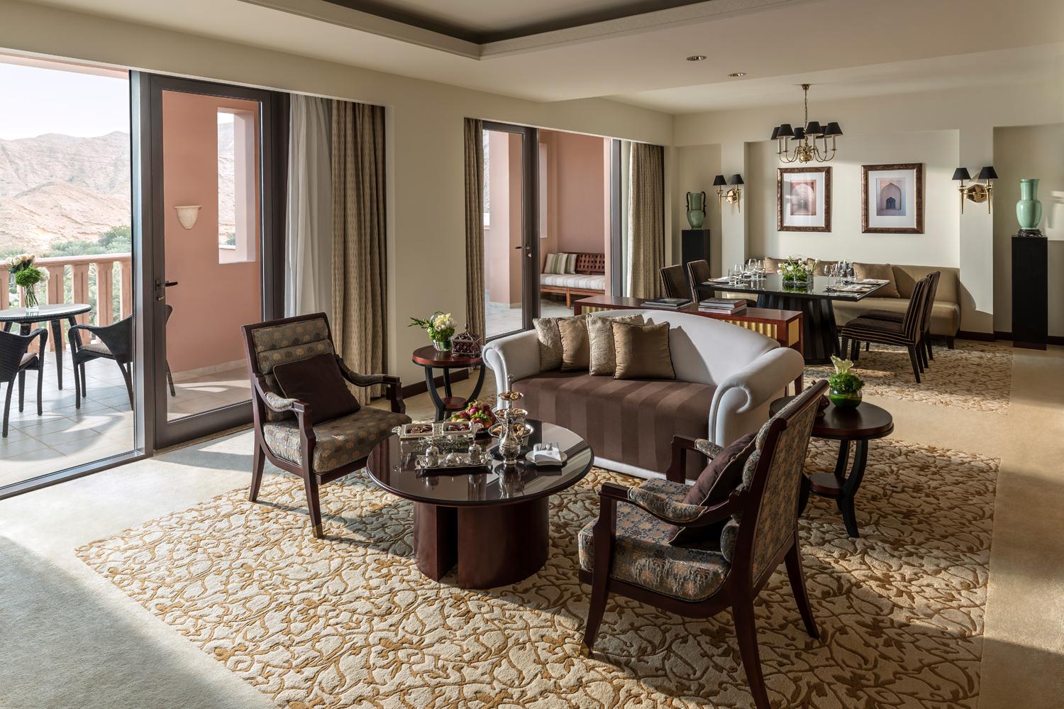 Гостиная в номере&nbsp;Al Husn speciality suite