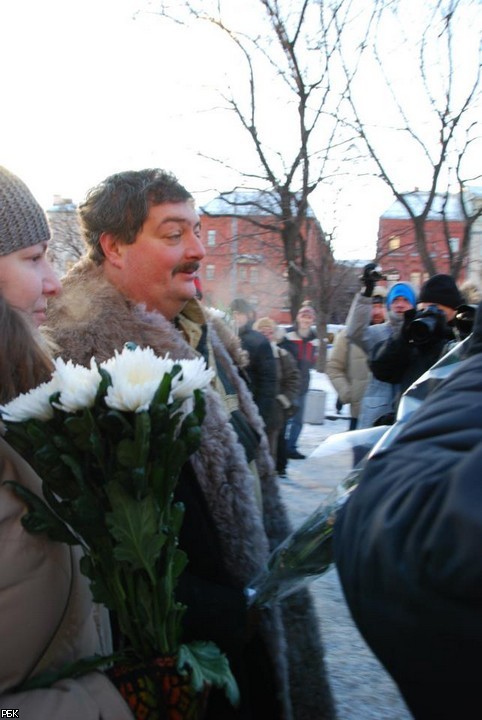 Несанкционированная акция оппозиции на Лубянской площади в Москве