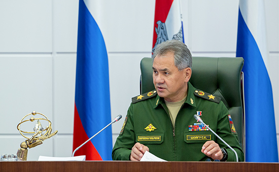 Министр обороны России Сергей Шойгу
