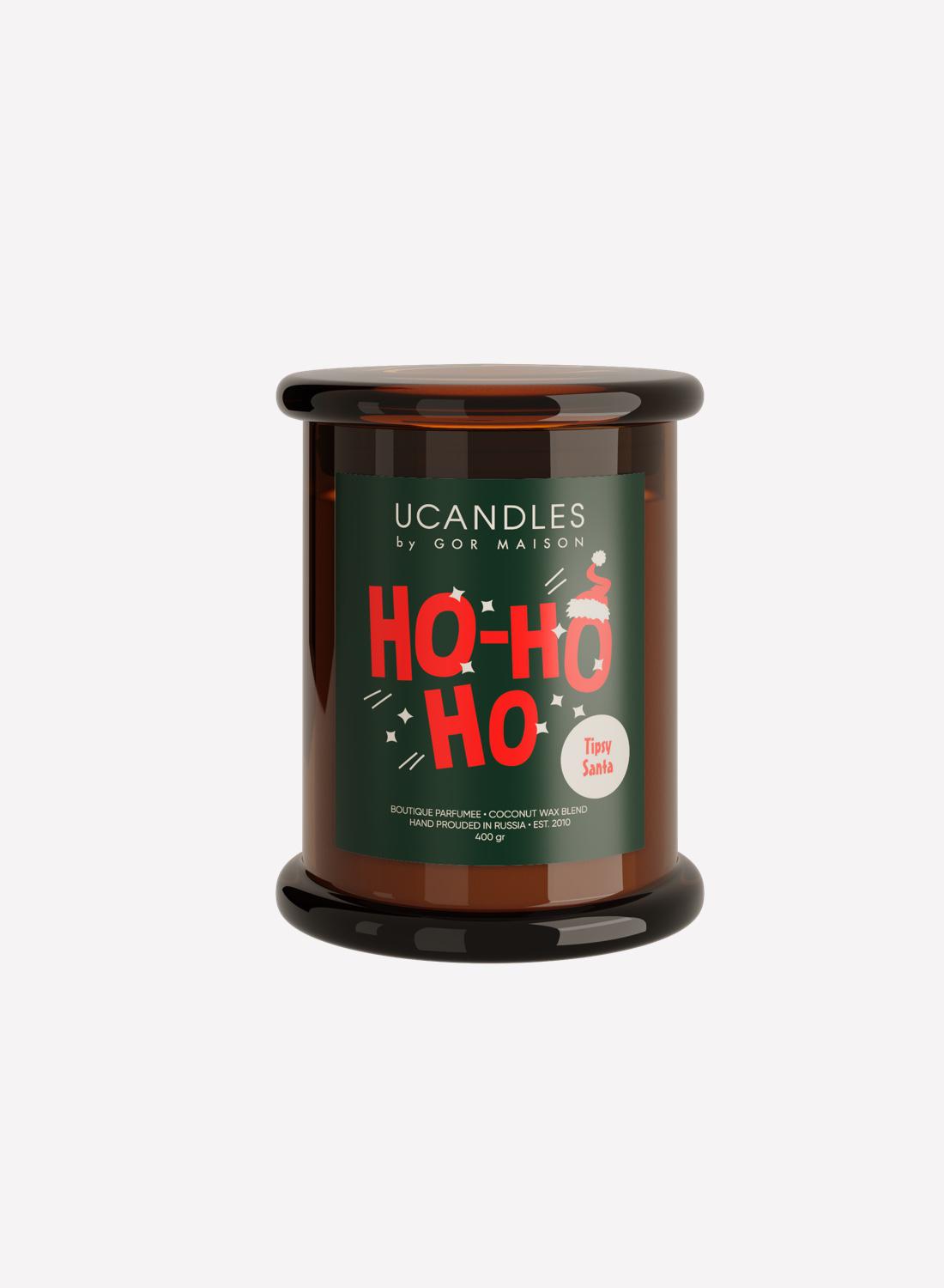 Ароматическая свеча&nbsp;Ho-Ho Ho, Ucandles by&nbsp;Gor Maison, 2700 руб. (ucandles.ru)