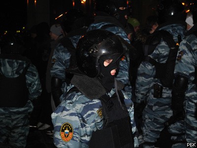 Беспорядки в Москве 15.12.2010. Фоторепортаж корреспондента РБК. 