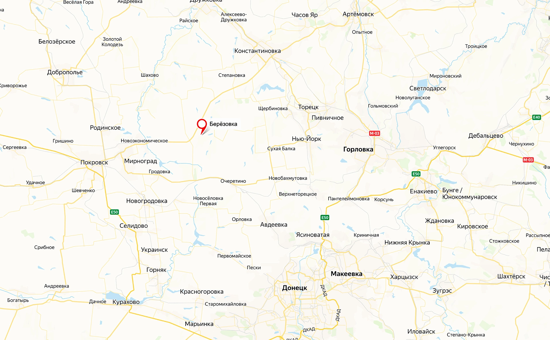 сервис «Яндекс.Карты»