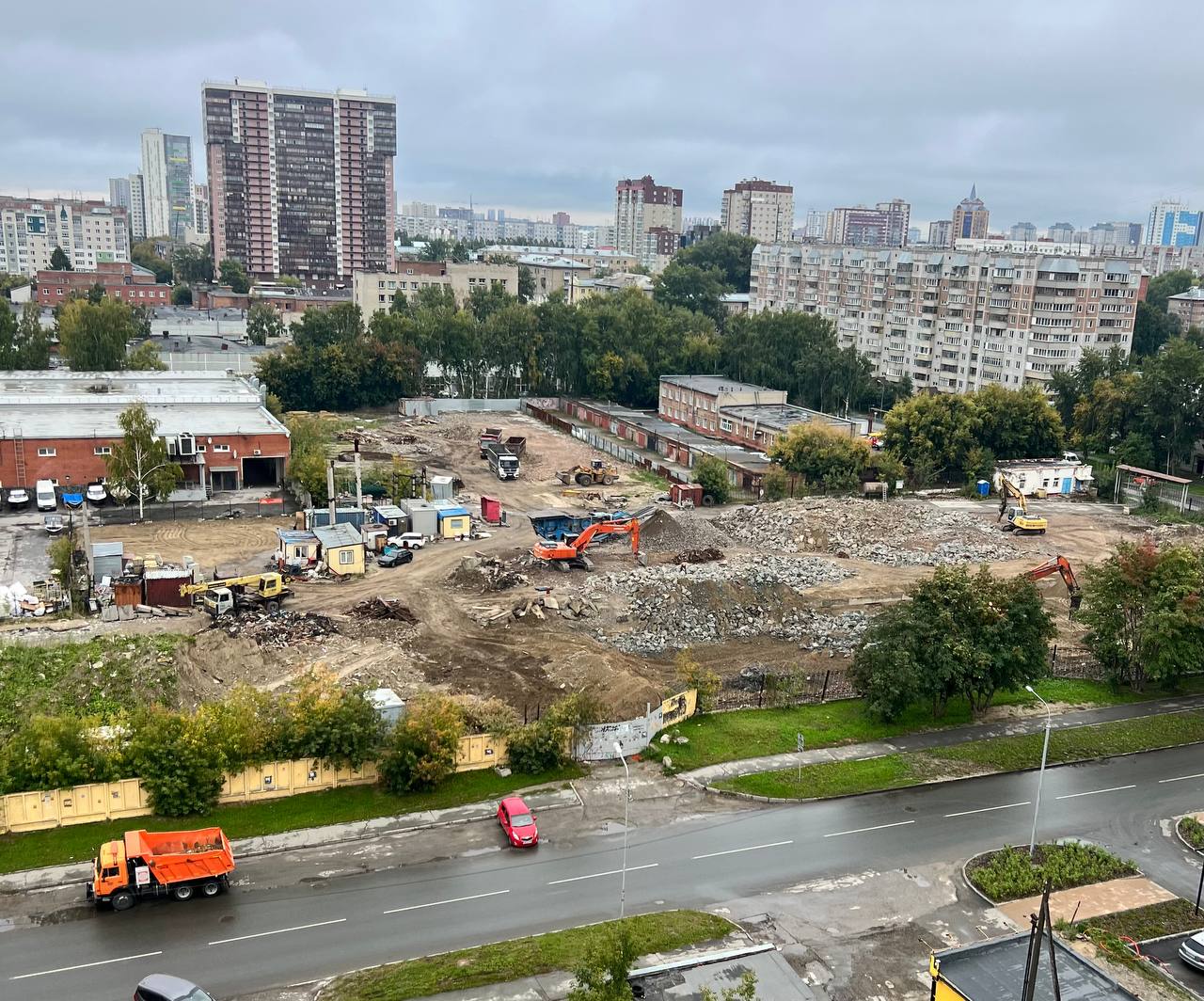 Участок на ул. Семьи Шамшиных, 94