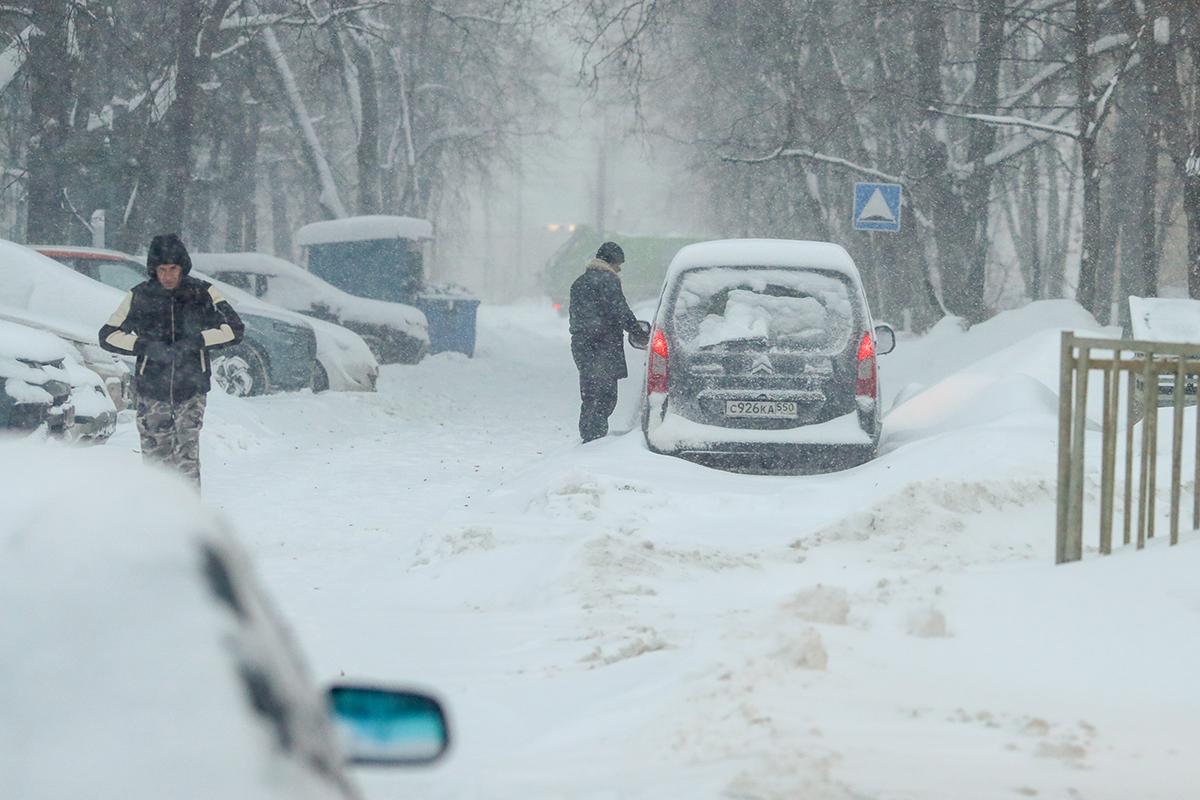 Снегопад в Москве, 9 января 2026 года