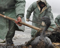 Разлив нефтепродуктов в Оренбургской области