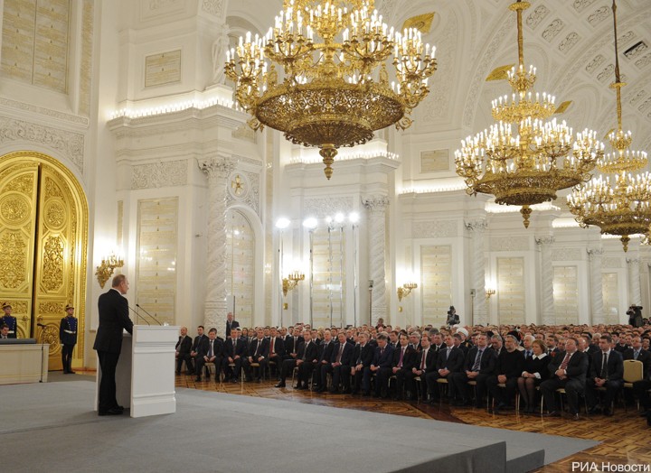 Выступление Путина по вопросу принятия Крыма в состав России