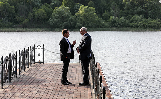 Дмитрий Медведев и Александр Лукашенко


