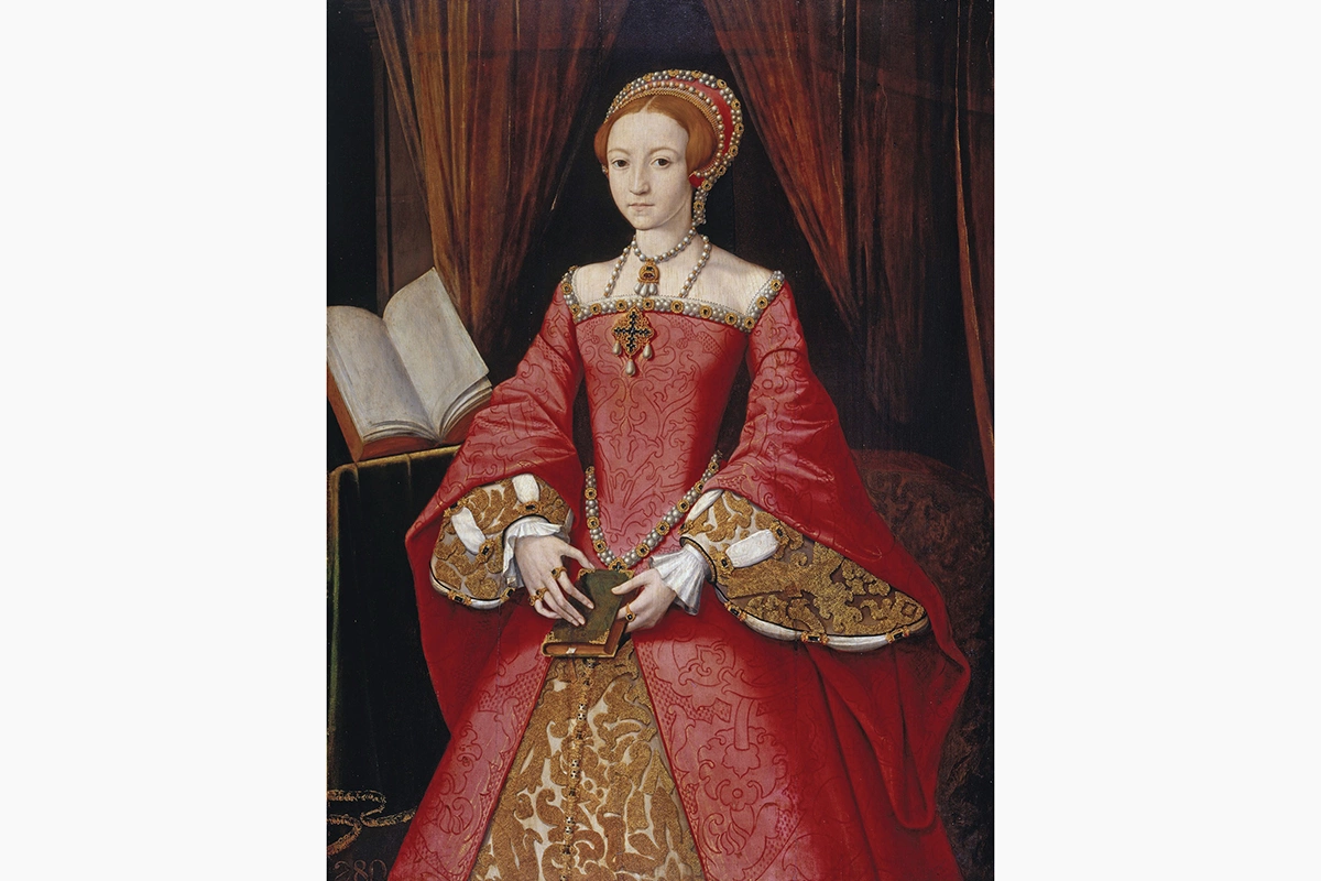 <p>Елизавета, дочь Генриха и Анны Болейн, будущая королева Елизавета I. 1546&ndash;1547. Художник&nbsp;Уильям Скротс</p>
