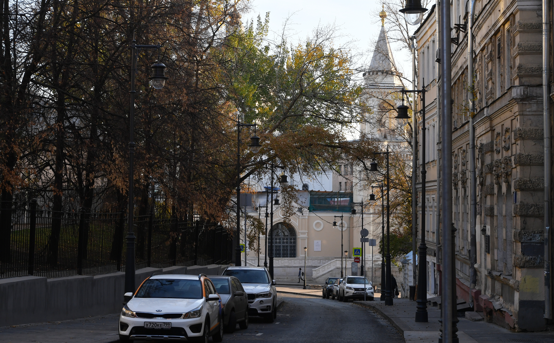 Старосадский переулок в Москве