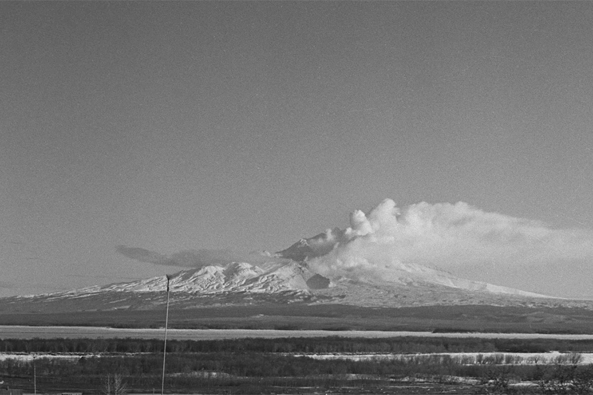 Извержение вулкана Шивелуч в 1964 году