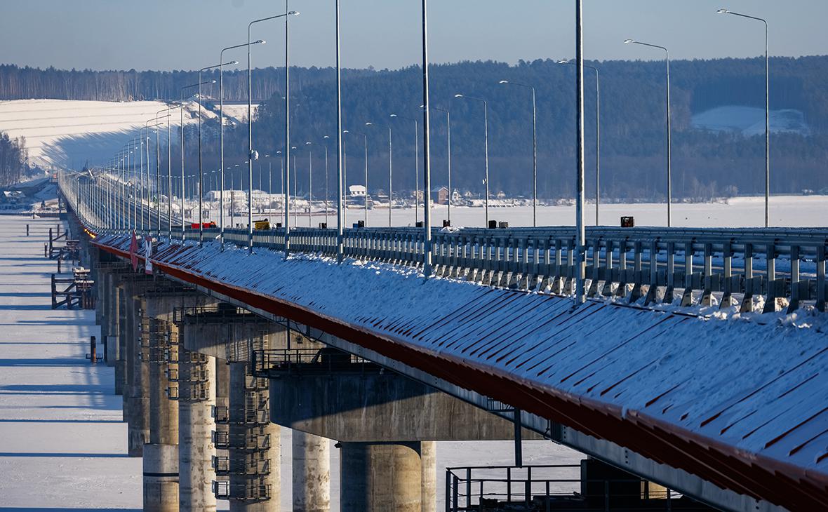 Мост через Волгу на участке скоростной автомобильной трассы М-12 &laquo;Восток&raquo;