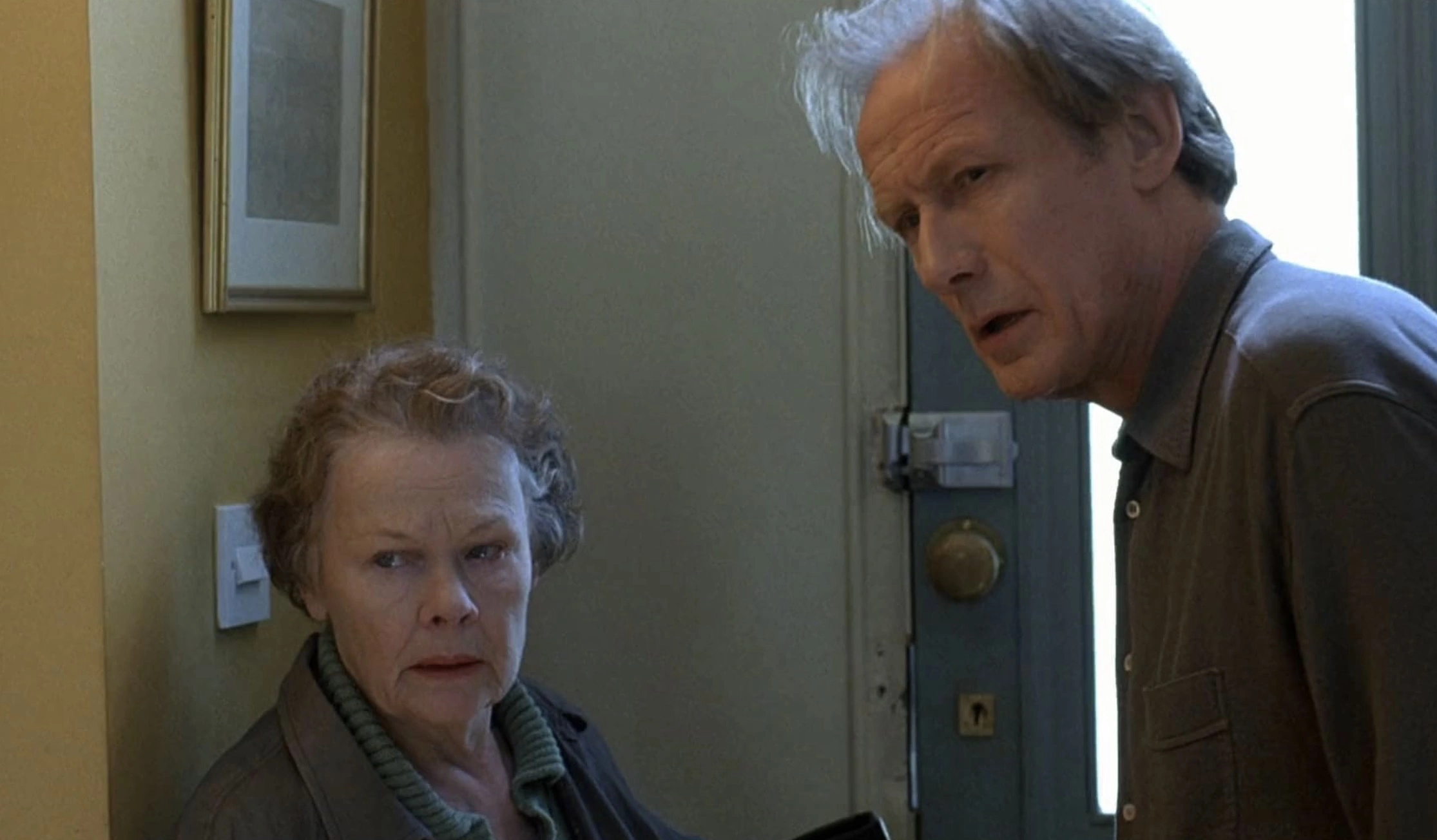 С Биллом Найи в фильме «Скандальный дневник» (2006)