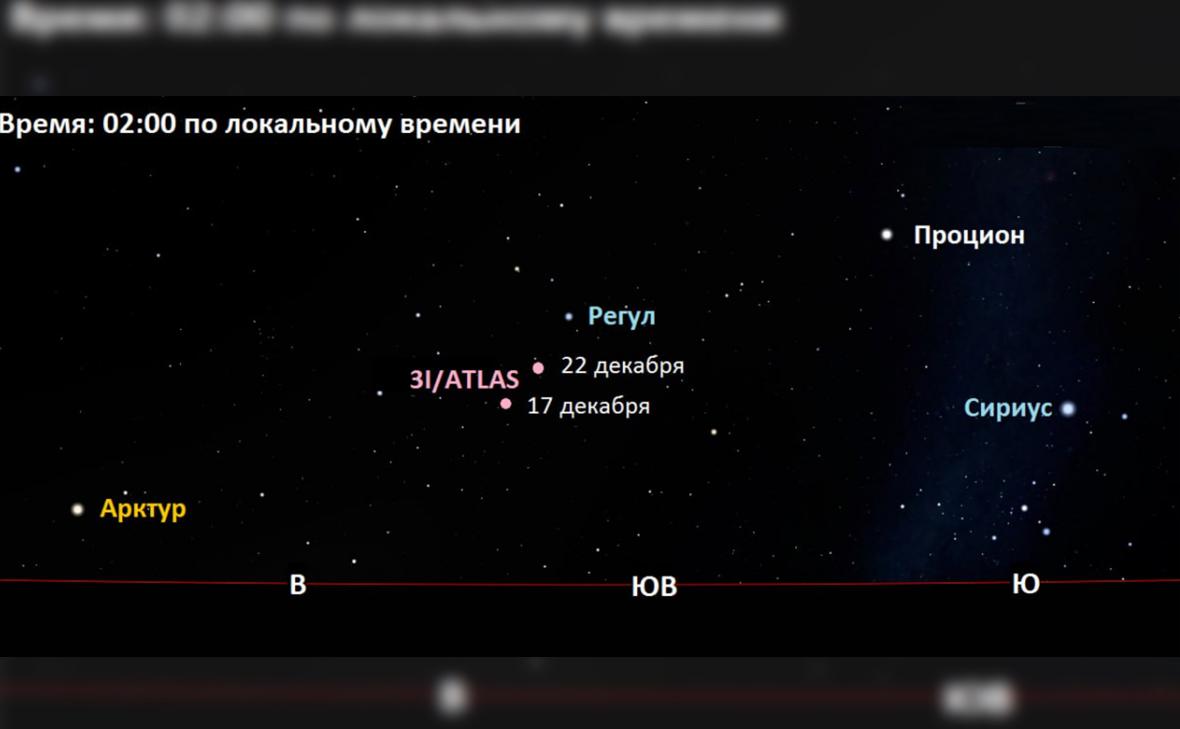 Komet 3I/ATLAS se bo Zemlji približal v manj kot enem dnevu