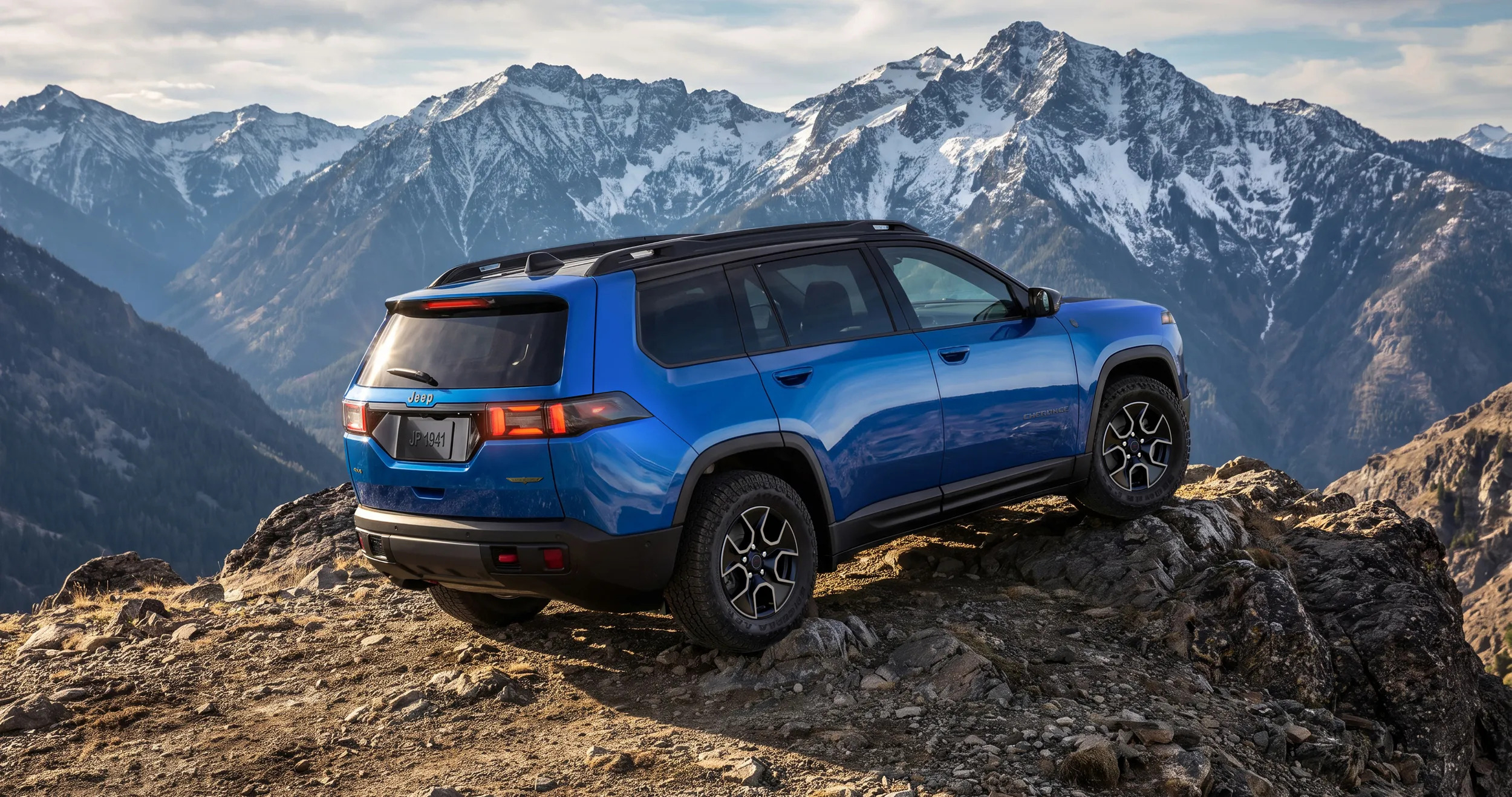 Trailhawk имеет лифтованную подвеску&nbsp;&mdash; он выше на 25&nbsp;мм обычного Cherokee
