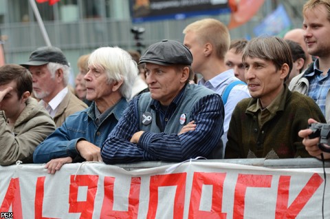 Третий "Марш миллионов" оппозиции в Москве