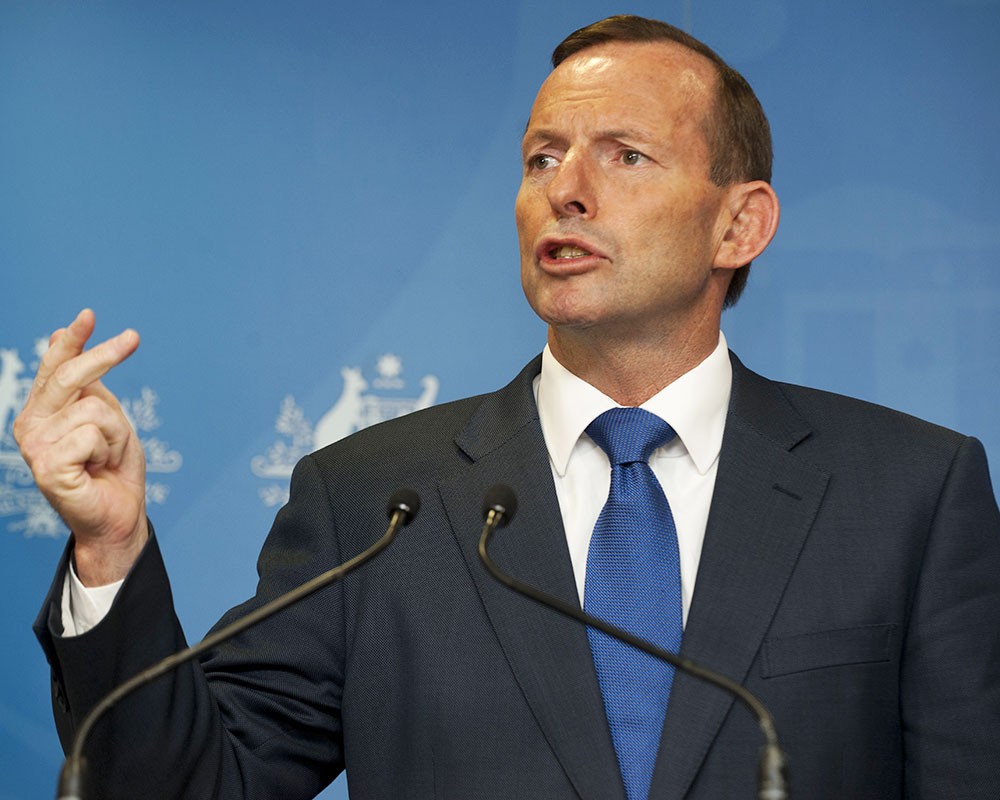 Премьер-министр Австралии Тони Эбботт 