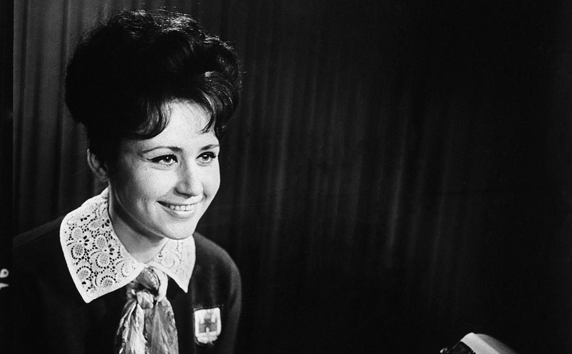 Светлана Моргунова в 1966 году
