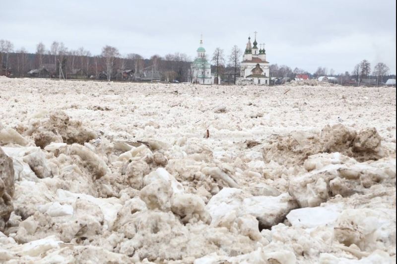 Режим повышенной готовности к половодью начали вводить на Вологодчине