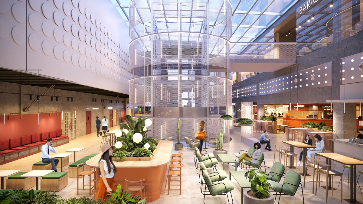 Концепция фуд-холла в ТРК &laquo;Пик&raquo;