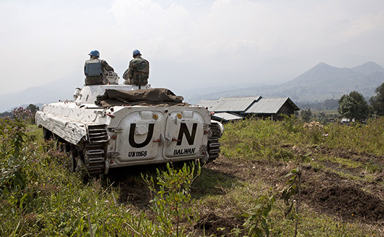 Миротворческие силы ООН в Конго. Архивное фото
