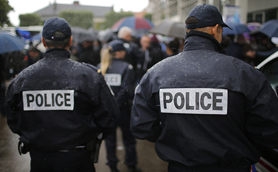 Французские сотрудники полиции, май 2016 года


