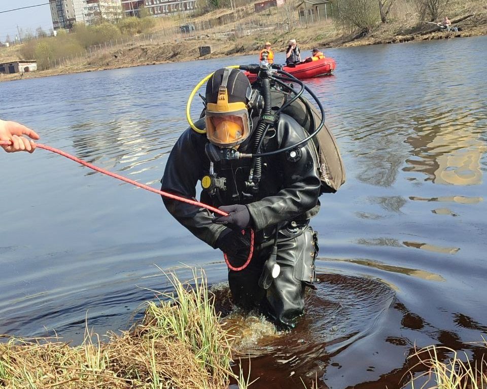 Поисковая операция на реке Тосне