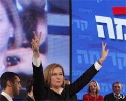 На выборах в Израиле победила правящая партия "Кадима"
