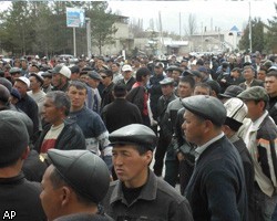 Сторонники К.Бакиева собрались на очередной митинг 